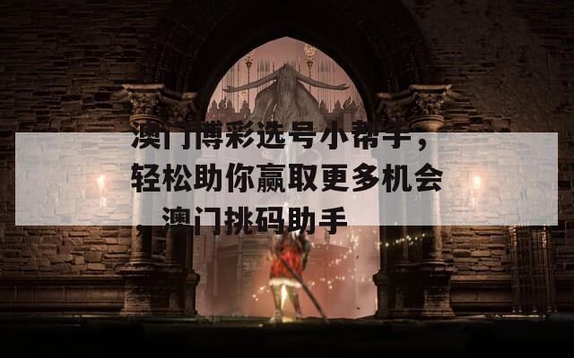 澳门博彩选号小帮手，轻松助你赢取更多机会，澳门挑码助手