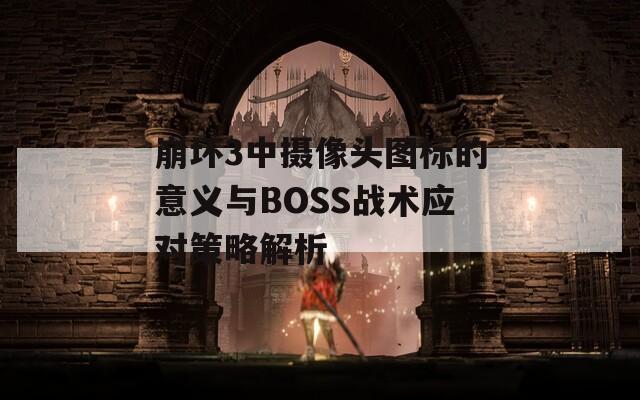 崩坏3中摄像头图标的意义与BOSS战术应对策略解析